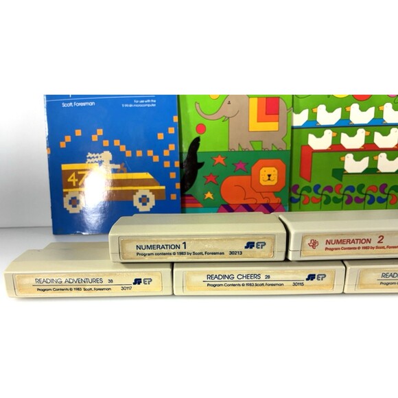 Vintage Texas Instruments TI-99 7 Solid State Cartridges & 8 Manuals Untested - Picture 6 of 10